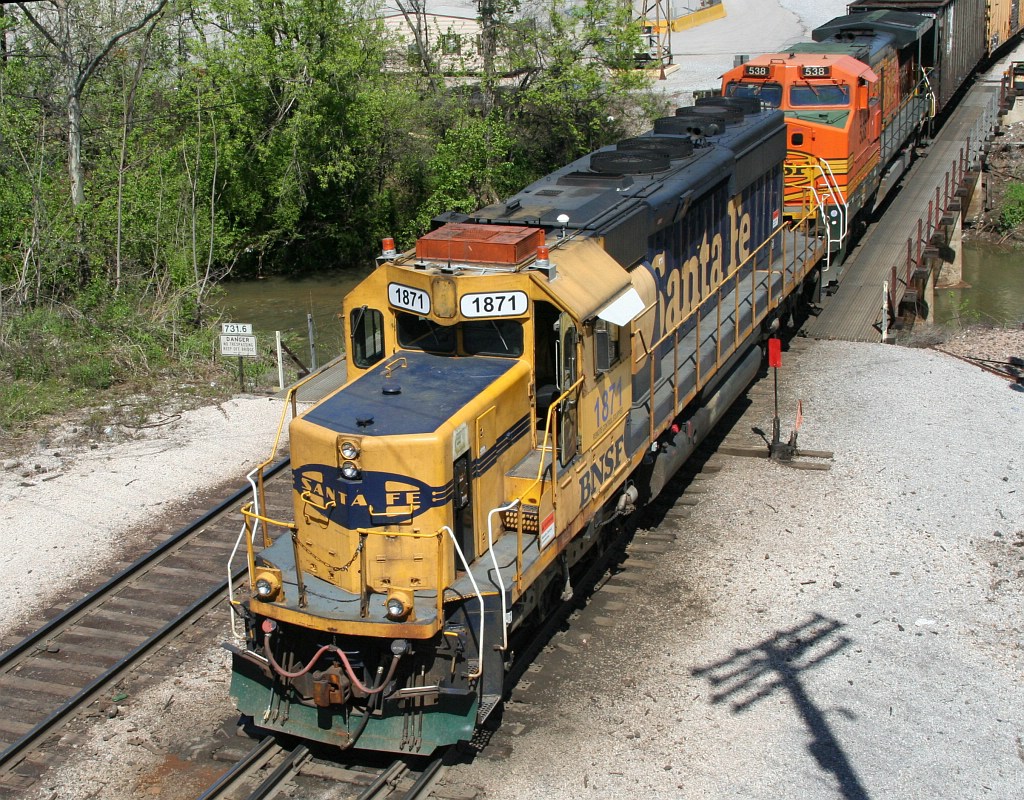 BNSF yard job working on the west end